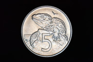 New Zealand - 1970 - Five Cents - KM34 - Uncirculated