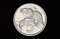 New Zealand - 1974 - Five Cents - KM34 - Uncirculated