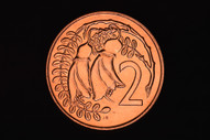 New Zealand - 1973 - Two Cents - KM32 - Uncirculated