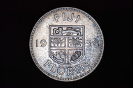 Fiji - 1936 - Florin - KM5 - Almost Uncirculated (OM-A2771)