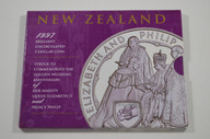 New Zealand - 1997 -  Brilliant Uncirculated $5 Coin - Golden Wedding Anniversary