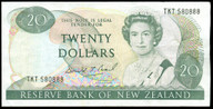 New Zealand - $20 - Brash 'Type 1' - TKT580888 - Good Very Fine
