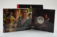 New Zealand - 1991 -  Brilliant Uncirculated $5 Coin - Rugby World Cup