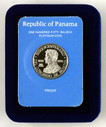 Panama - 1976 - 150 Balboas - Anniversary Pan Congress - Platinum - KM43