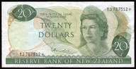 New Zealand - $20 Star Note - Hardie - YJ767512* - gVF