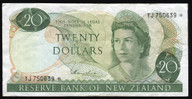 New Zealand - $20 Star Note - Hardie - YJ750639* - VF