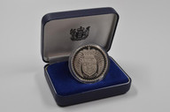 New Zealand - 1979 - Silver Dollar Proof Coin - Coat Of Arms