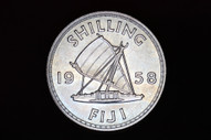 Fiji - 1958 - Shilling - KM23 - Unc (OM-A2780)