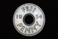 Fiji - 1954 - Penny - KM21 - aUnc (OM-A2822)
