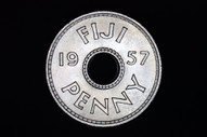 Fiji - 1957 - Penny - KM21 - Uncirculated (OM-A2826)