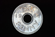 Fiji - 1964 - Penny - KM21 - Almost Uncirculated (OM-A2830)