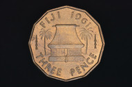 Fiji - 1961 - Threepence - KM22 - Uncirculated (OM-A2859)