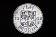 Fiji - 1942 's' - Florin - KM13a - Extremely Fine (OM-A2870)
