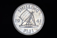 Fiji - 1941 - Shilling - KM12 - Almost Uncirculated (OM-A2882)