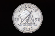 Fiji - 1938 - Shilling - KM12 - Extremely Fine (OM-A2883)