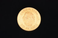 Tonga - 1980 - Twenty Pa’anga - Gold - KM65 - Uncirculated (OM-A2931)