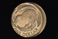 New Zealand - 1990 - One Dollar - Major Error - Off-Centre - KM78 (OM-A2962)