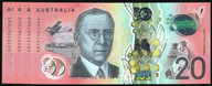 Australia - 2019 - $20 - 4 Consec Notes - First Prefix - AA19 1067041-44 - Uncirculated