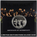 New Zealand - 2011 - Silver Dollar Proof Coin - All Blacks - The Haka