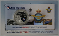New Zealand - 2012 - Silver Dollar Proof Coin - 75 Years Of The RNZAF