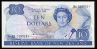 New Zealand - $10 Star Note - Hardie - NA018991* - aUnc