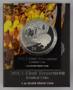 New Zealand - 2012 - Silver Dollar Proof Coin - Kiwi Treasures