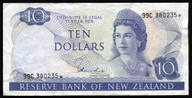 New Zealand - $10 - Star Note - Hardie - 99C 380235* - Very Fine