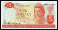 New Zealand - $5 - Star Note - Hardie - 991 652764* - Good Extremely Fine