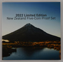New Zealand - 2022 - Limited Five-Coin Proof Coin Set - Only 250 Produced