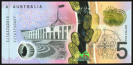 Australia - 2016 - $5 - 20 Consecutive - EJ16 1760827-46 - Final Prefix - Uncirculated