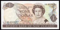 New Zealand - $1 - Star Note - Hardie - AA402818* - Unc