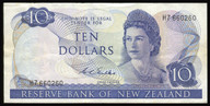 New Zealand - $10 - Wilks - H7 660260 - VF