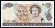 New Zealand - $1 Star Note - Hardie - AA571696* - Unc