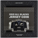 New Zealand - 2015 - Silver Dollar Proof Coin - All Blacks Jersey