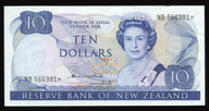New Zealand - $10 Star Note - Hardie - NB566981* - aUnc