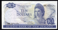 New Zealand - $10 Star Note - Hardie - 99C 320118* - aEF