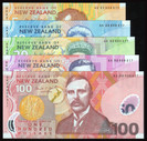 New Zealand - 1999 - Banknote Set - #317