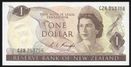 New Zealand - $1 - Knight - C28 253756 - Unc