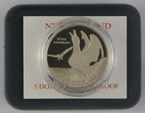 New Zealand - 1998 - Silver $5 Proof Coin - Albatross