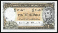 Australia - 10 Shillings - P29a - AH/28 656129 - aUnc