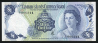 Cayman Islands - 1 Dollar - P1a - A/1 000344 - Low Serial - Unc