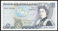 United Kingdom - 5 Pounds - P378f - SE52 782933 - Unc