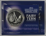 New Zealand - 2012 - Silver $5 Proof Coin - Fairy Tern