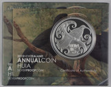 New Zealand - 2015 - Silver $5 Proof Coin - Huia