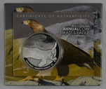 New Zealand - 2016 - Silver $5 Proof Coin - Haast's Eagle
