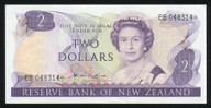 New Zealand - $2 Star Note - Hardie - EB 048314* - Unc