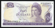 New Zealand - $2 Star Note - Hardie - Y93 159402* - Unc