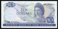 New Zealand - $10 Star Note - Hardie - 99C 371965* - Unc