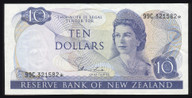 New Zealand - $10 Star Note - Hardie - 99C 321582* - EF