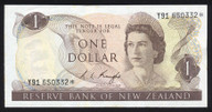 New Zealand - $1 Star Note - Knight - Y91 650332* - gEF